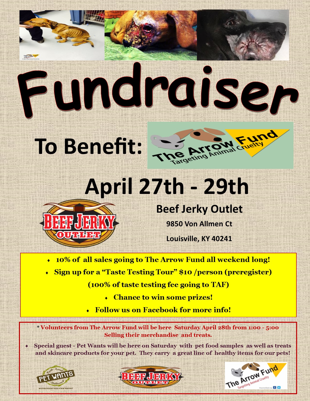 Fundraiser to benefit The Arrow Fund!