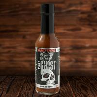 Mad Dog 357 Pure Ghost Hot Sauce Label