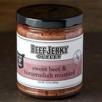 Sweet Beet and Horseradish Mustard